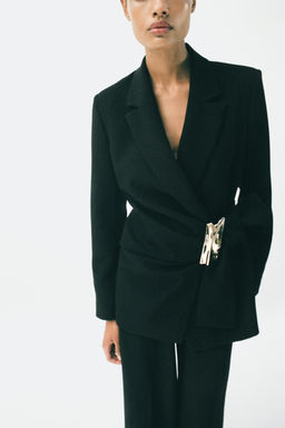 BUCKLE BLAZER - Zara фото 4
