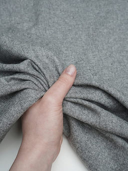 Шерсть костюмная Твид цв.Серый меланж, ш.1.5м, шерсть-50%, п/э-50%, 225гр/м.кв - Купава фото 10