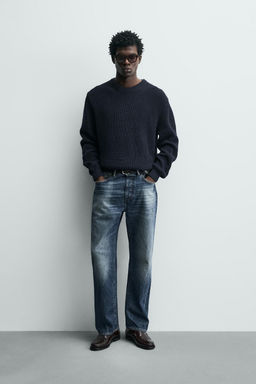 REGULAR FIT COTTON JUMPER - Zara фото 9