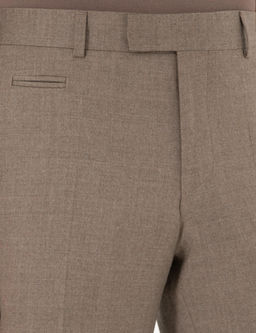 Брюки из светло-коричневой ткани узкого кроя - Cacharel фото 5