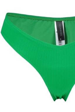 Yesil V Kesim Dokulu High Leg Bikini Alt? TBESS21BA0138