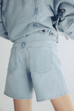 Vaquero corto de talle alto - H&m фото 10