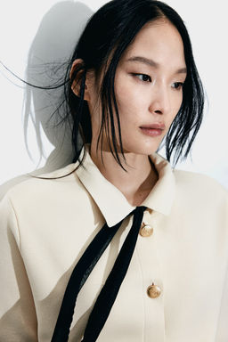 Cardigan con lazada - H&m фото 3