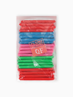 Цена за 20 шт. Зеркало (1) б/увел 7,5*6см пластик (фас 20шт цена за шт) фиолет накл QF