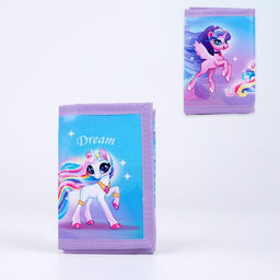 Кошелёк Волшебные единороги на липучке - NAZAMOK KIDS фото 2