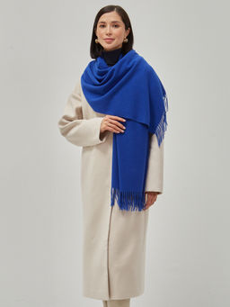 В составе шерсть ! теплый двусторонний палантин - Tantino фото 5