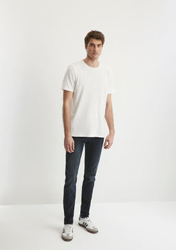 James Mavi Black Puslu Murekkep Mavi Jean Pantolon