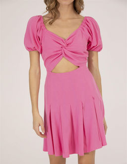 Pembe Slim Fit Dokuma Elbise - Pierre cardin фото 6