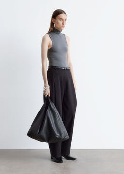 Top de cuello alto sin mangas - H&m фото 6