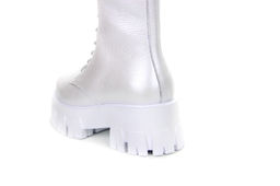 Ботинки 341.90200w.white /байка