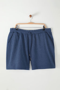 TRENDYOL MAN Lacivert Regular/Normal Kesim Basic Dokulu Buyuk Beden Sort & Bermuda TMNSS25AP00000 - Trendyolmilla фото 7