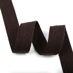 Лента-тесьма 20мм киперная 5,0г хлопок TBY.CT цв.F302 коричневый уп.50м