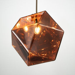 Светильник BayerLux «Кристи» G9 розовое золото 20×20×22-122 см