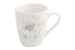 Кружка, 350 мл, 2 шт, фарфор P, белая, Цветы и листья, Florance - Anna lafarg фото 6