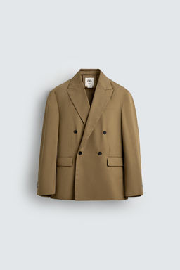 LIMITED EDITION DOUBLE-BREASTED BLAZER - Zara фото 7