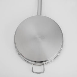 Сковорода Катунь «Общепит», d=32 см, h=8.5 см, корпус 0.6 мм, капсульное дно 3.5 мм, индукция, нержавеющая сталь