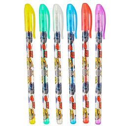 Набор гелевых ручек с блёстками, 6 цветов, Трансформеры - Hasbro фото 5