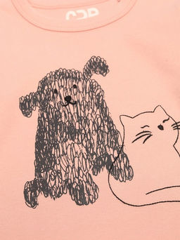 CRB wear / CWBG 64004-27-430 Джемпер для девочки,розовый  фото 2