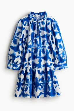 Vestido de algodon con cordon de ajuste - H&m фото 5