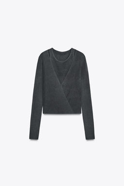 MULTI-WAY KNIT TOP - Zara фото 7