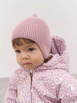 Шапка хлопковая однослойная Пудра 0+ - Bungly фото 2