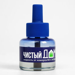 Цена за 2 шт. Дополнительный флакон-жидкость от комаров Чистый дом, без запаха, 45 ночей