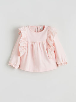 Brode Detayl? Penye K?z Bebek Tak?m