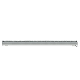 ULF-L52-18W/RGB/L100 DC24V IP65 SILVER Прожектор светодиодный линейный, 1000мм. RGB. DC24V. Алюминий. TM Uniel