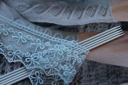 Спицы GAMMA 5-ти компл. чулочные KN5 алюминий d 4.0 мм 20 см 5 шт с покрытием фото 7