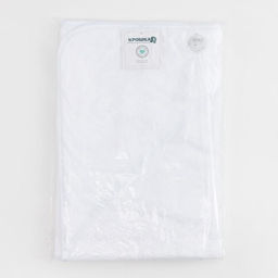 Полотенце-уголок махровый Крошка Я 85х85 см, цвет молочный, 340 г/м, 100% хлопок  фото 10