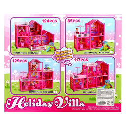 Кукольный домик «Коттедж» с куклами и аксессуарами