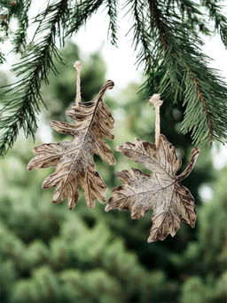 Цена за 1 шт. Украшение ErichKrause Decor Листочек woodland 14см