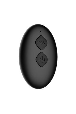 Анальная вибровтулка с ротацией POPO Pleasure Tucana, с управлением от приложения и пульта, силикон