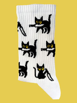 Носки р.35-40 TxT Кот с ножом