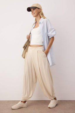 More Sustainable Tas Modall? Havuc/Salvar Kesim Pantolon TWOSS24PL00094