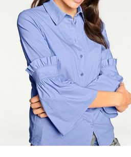 Блузка, синяя - Ashley brooke фото 5