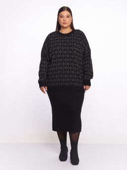 Юбка вязаная UB38266BLK01 - Артесса фото 5