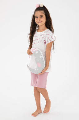 K_z _ocuk Toz Pembe _ortlu Pijama Tak_m_ Sepette S_rpriz _ndirim - U.s. polo assn фото 5