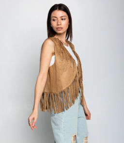 Жилет #КТ9833, бежевый