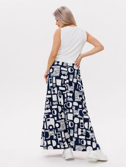 Юбка женская Ю-13 (кулирка) Темно-зеленая - Elenatex фото 12