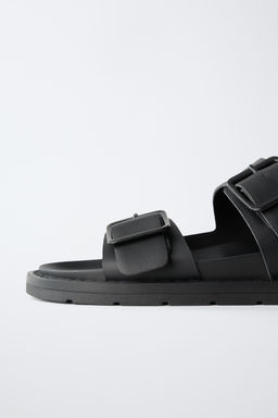 SANDALIA HEBILLAS / Negro - Zara фото 6