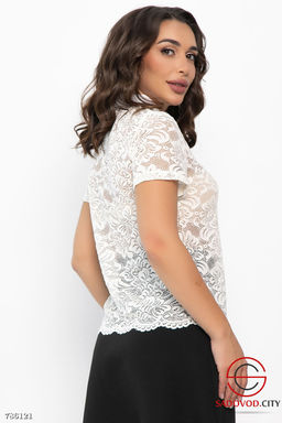 Блузка поло кружевная женская - Bruno фото 8