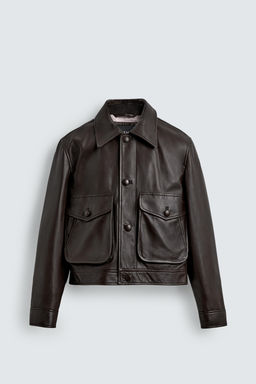 LEATHER JACKET HARRY LAMBERT FOR ZARA X DISNEY  фото 8