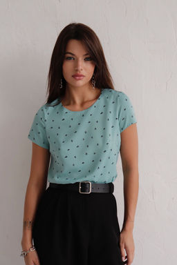 Блуза с коротким рукавом - Martichelli фото 43