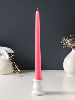 Свеча античная 25 см (набор 3 шт) 58 гр, 7 ч, цв. розовый