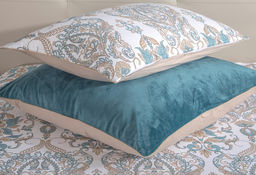 Комплект с одеялом Мартин (бежевый изумруд) ABC Cotton