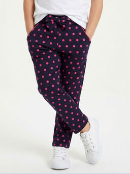 Брюки для девочки UD 4961 горох