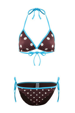 Puantiyeli Ucgen Kapl? Normal Bel Regular Bikini Tak?m? TBESS26BT00044