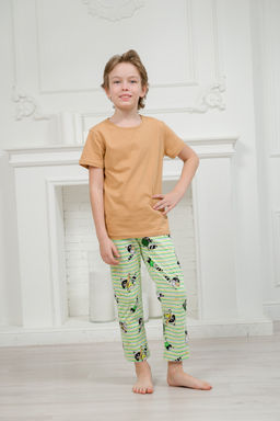Пижама детская из кулирки Фантазия енот - Амадэль фото 4