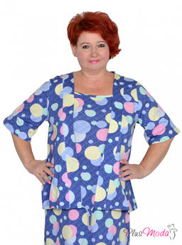 Кардиган-накидка Модель №1519 размеры 44-84 - Plusmoda фото 8